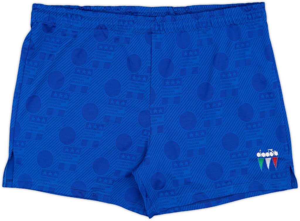 1994 Italy Diadora Training Shorts - 9/10 - (XL)