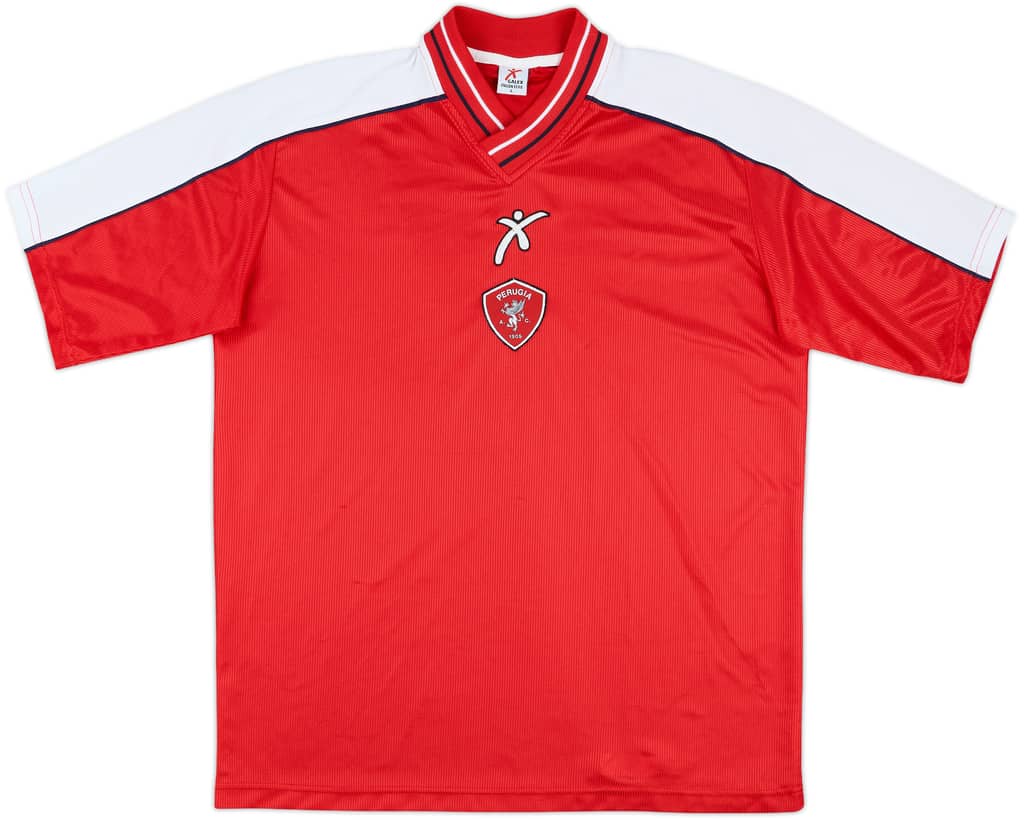 2002-03 Perugia Galex Training L/S Shirt - 9/10 - (L)