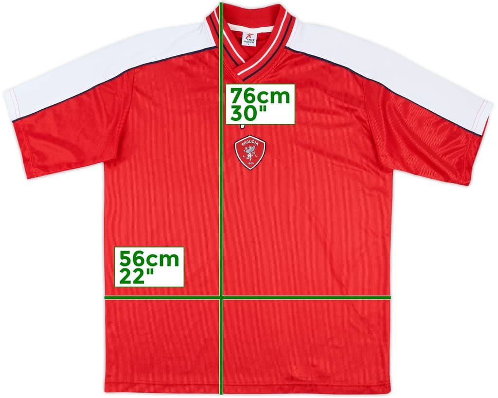 2002-03 Perugia Galex Training L/S Shirt - 9/10 - (L)