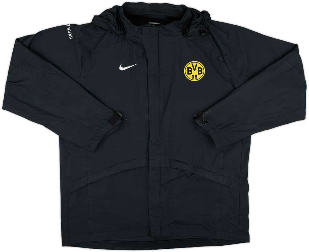 2006-07 Borussia Dortmund Nike Hooded Rain Jacket - 7/10 - (M)