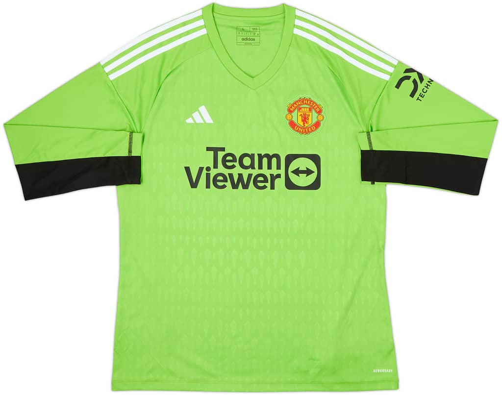 2023-24 Manchester United GK Shirt - 10/10 - (L)