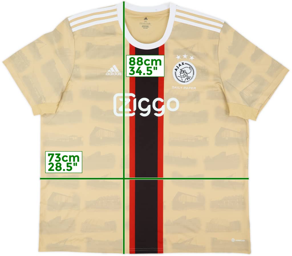 2022-23 Ajax Third Shirt - 10/10 - (3XL)