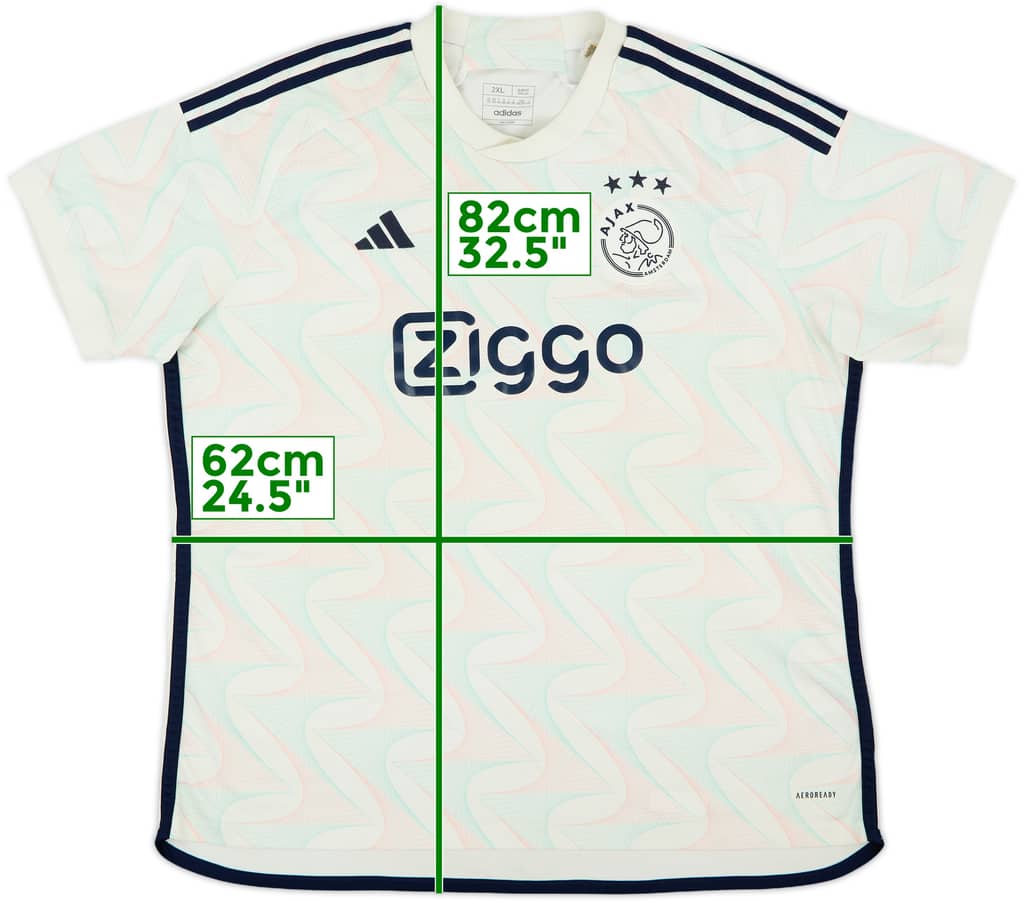 2023-24 Ajax Away Shirt - 8/10 - (XXL)