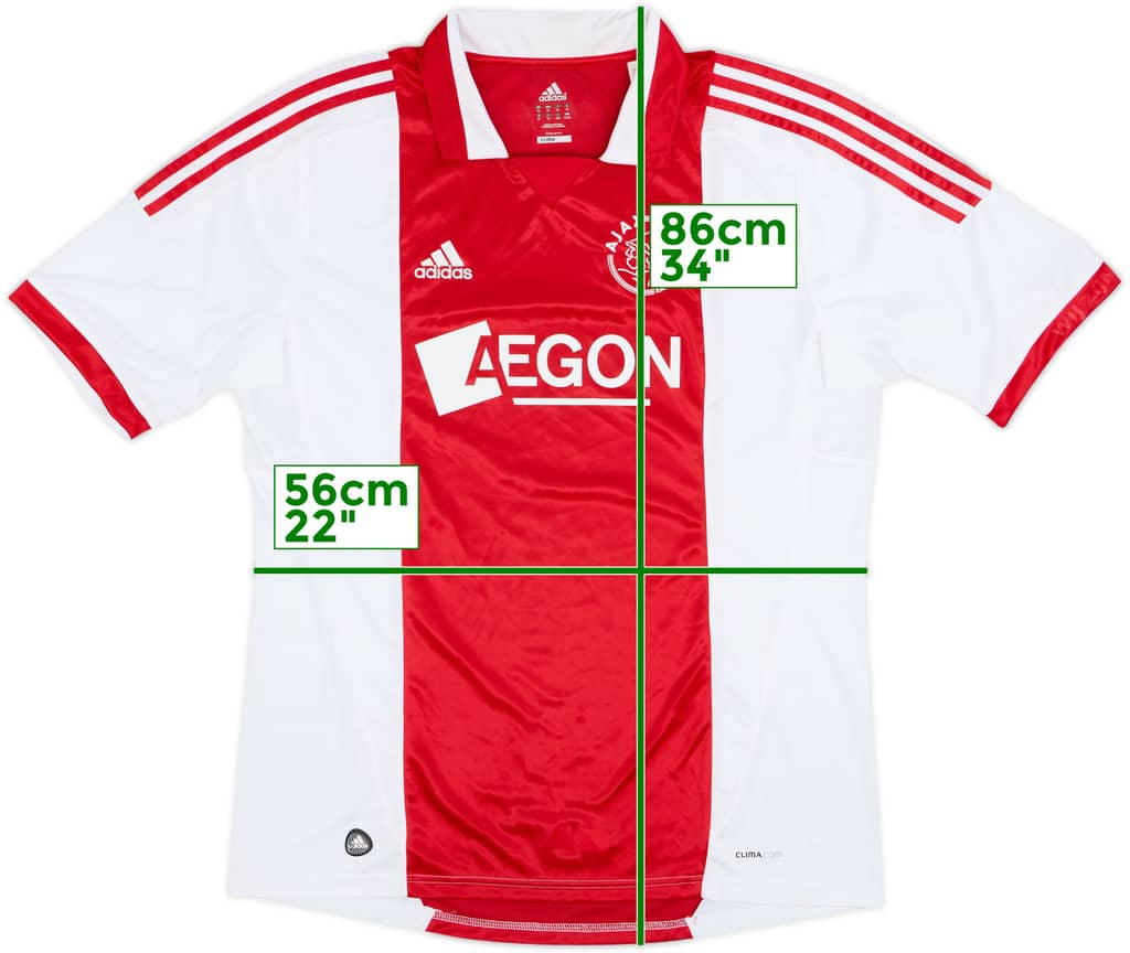 2011-12 Ajax Home Shirt - 7/10 - (XL)