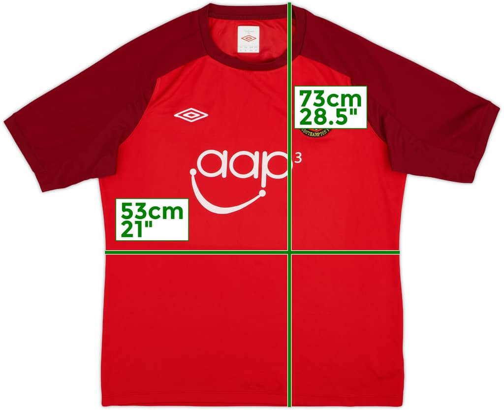 2010-11 Southampton Umbro Training Shirt - 9/10 - (XL)