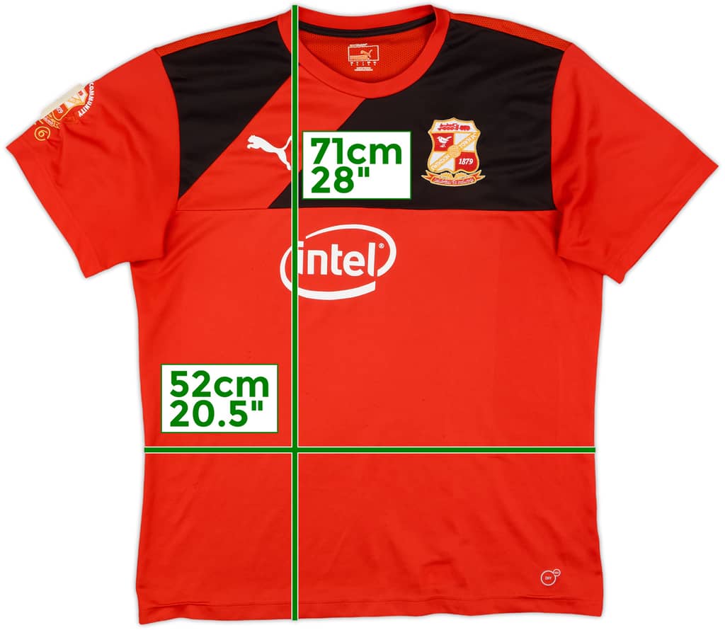 2015-16 Swindon Town Training Shirt - 8/10 - (L)