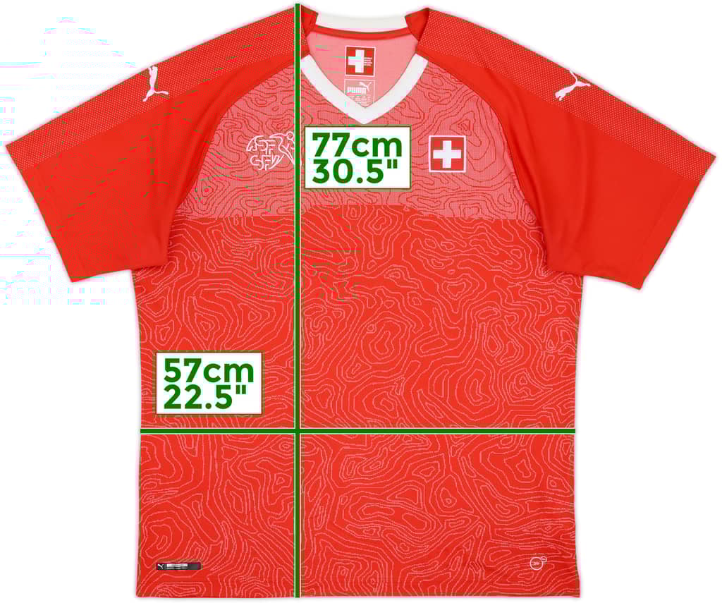 2018-20 Switzerland Home Shirt - 7/10 - (XL)