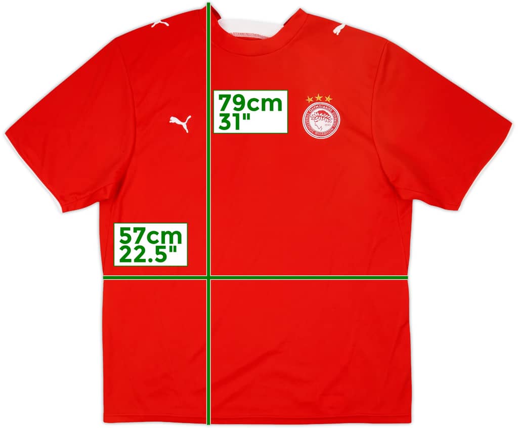 2006-07 Olympiakos Fourth Shirt - 8/10 - (L)
