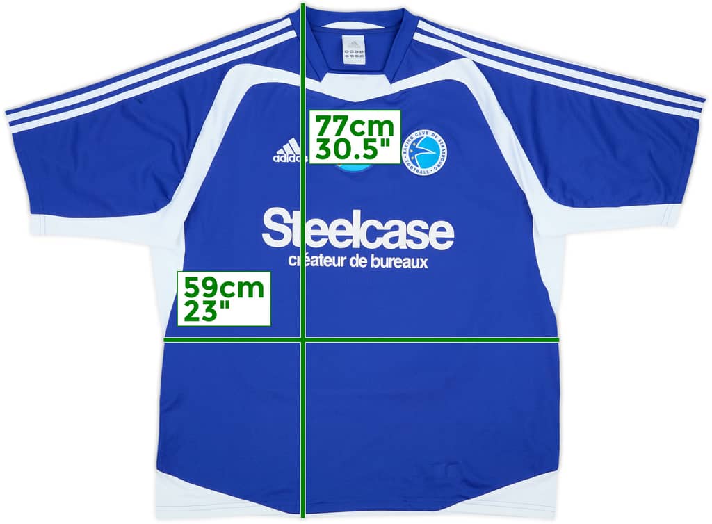 2004-05 Strasbourg Home Shirt - 7/10 - (XL)
