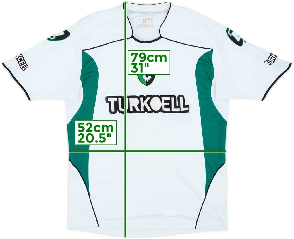 2008-09 Denizlispor Away Shirt - 7/10 - (XXL)