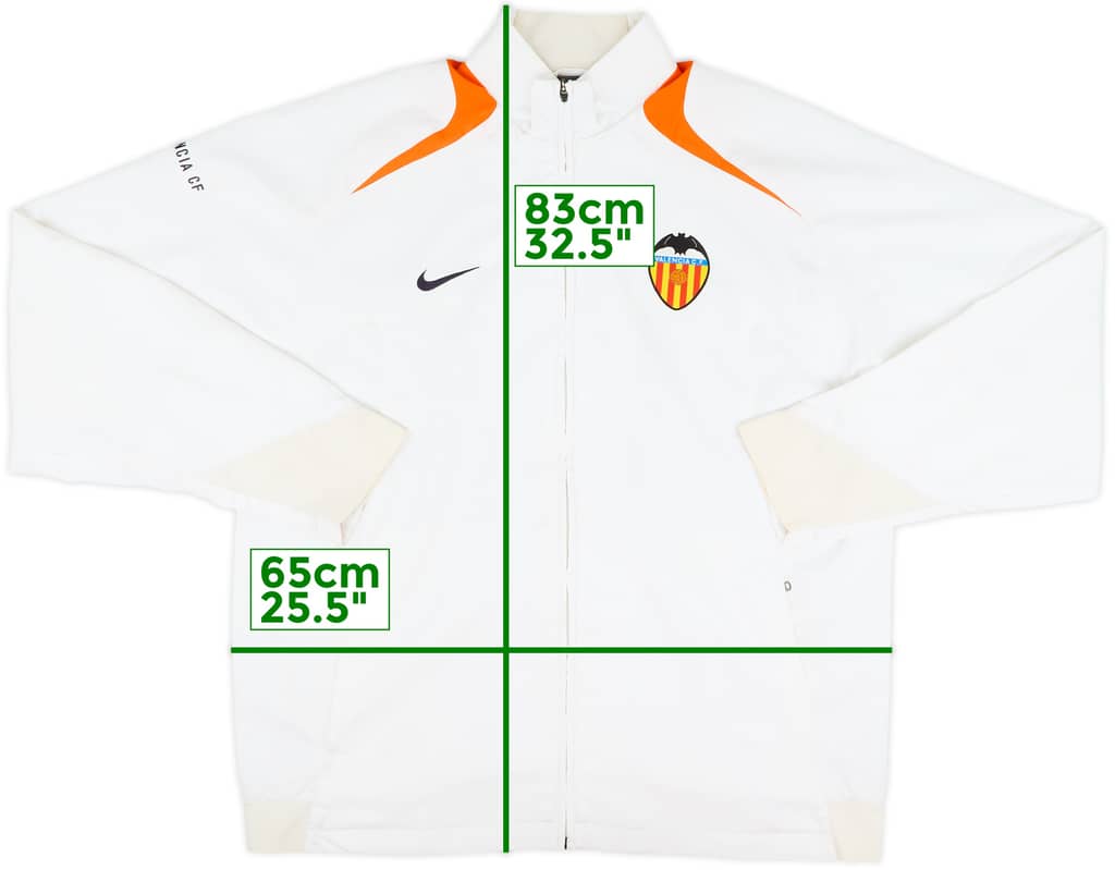 2005-06 Valencia Nike Track Jacket - 8/10 - (XXL)