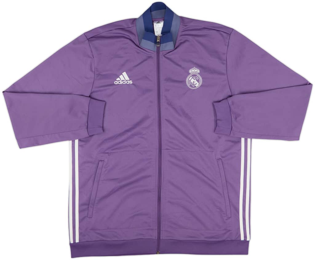 2016-17 Real Madrid adidas Track Jacket - 9/10 - (XL)