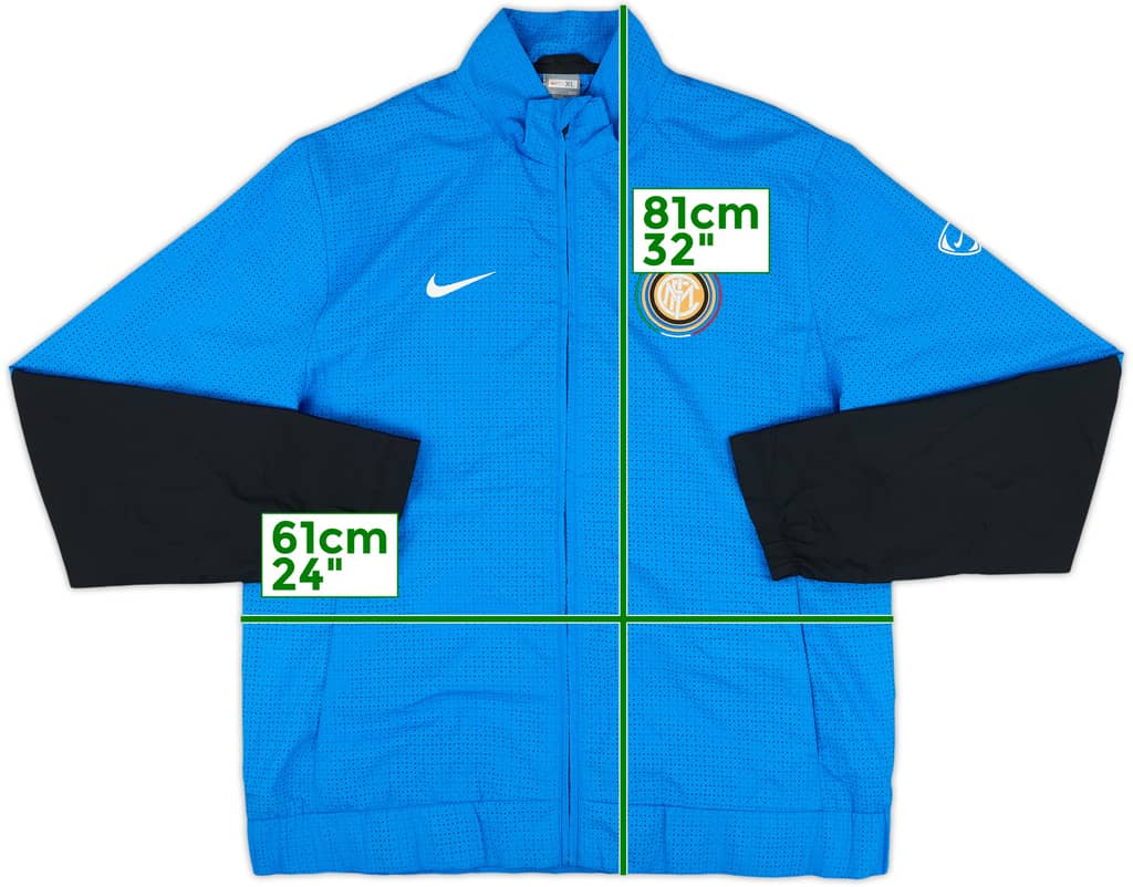 2009-10 Inter Milan Nike Track Jacket - 10/10 - (XL)