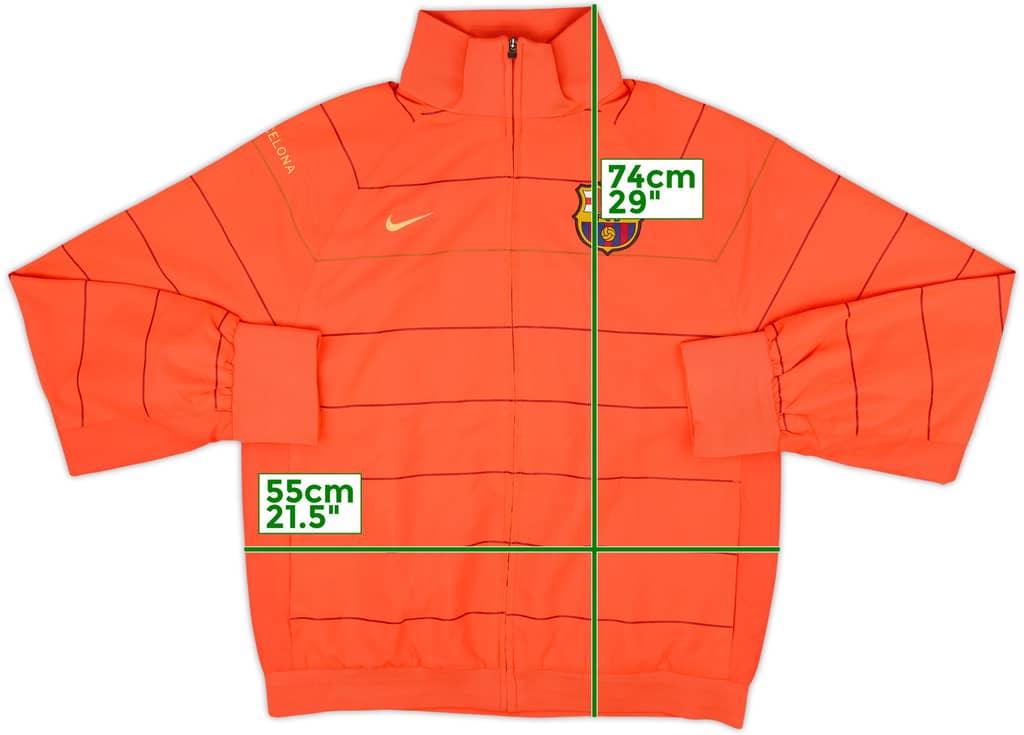 2008-09 Barcelona Nike Track Jacket - 10/10 - (L)