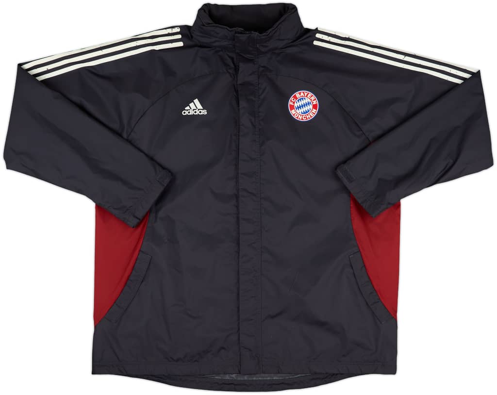 2002-03 Bayern Munich adidas Hooded Rain Jacket - 6/10 - (XL/XXL)