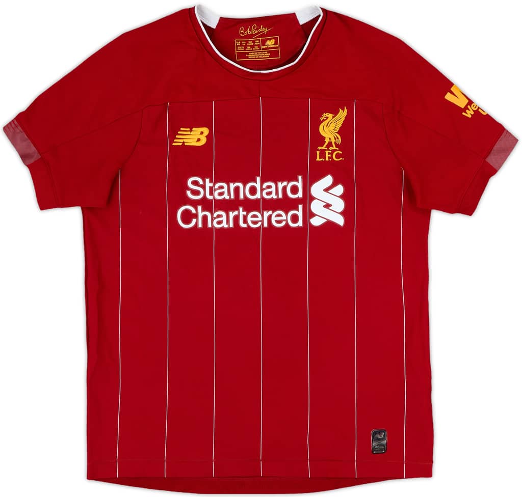 2019-20 Liverpool Home Shirt - 5/10 - (XL.Boys)