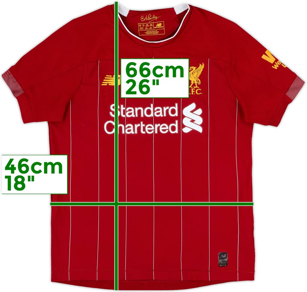 2019-20 Liverpool Home Shirt - 5/10 - (XL.Boys)