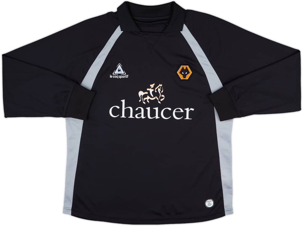 2005-06 Wolves GK Shirt - 8/10 - (L)