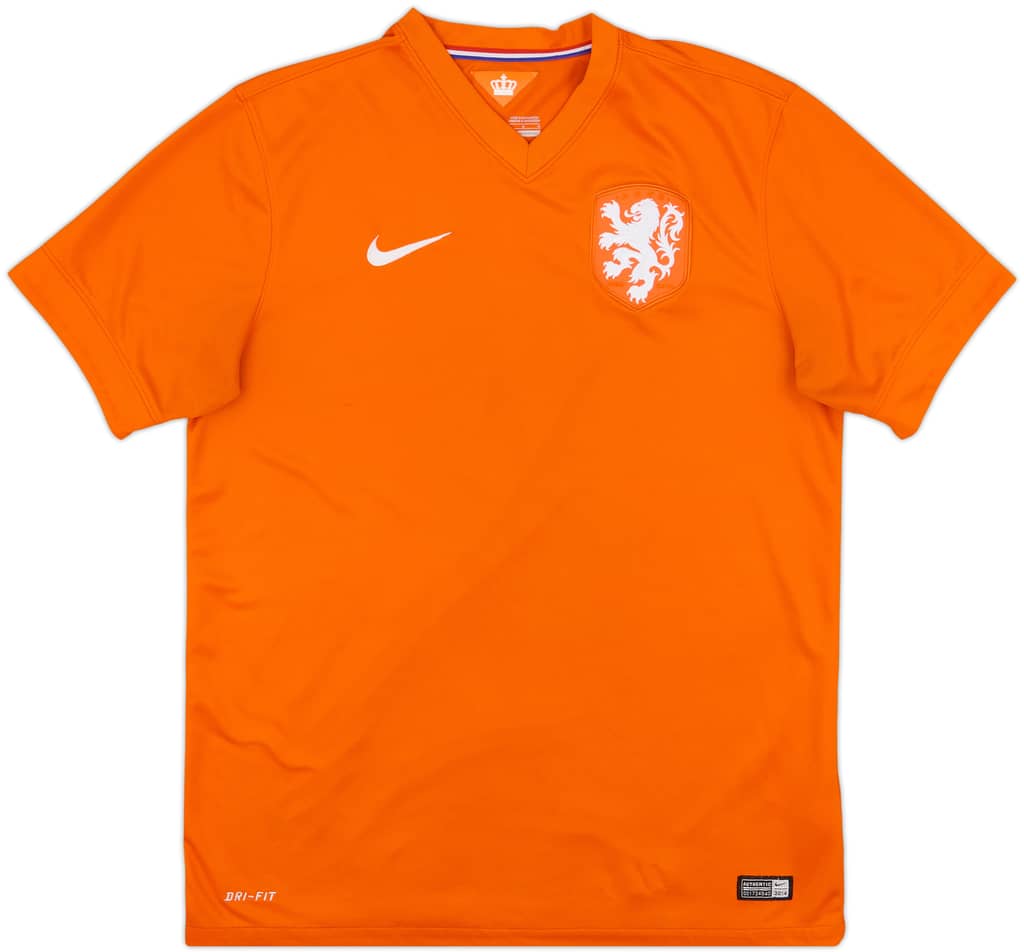 2014-15 Netherlands Home Shirt - 7/10 - (L)