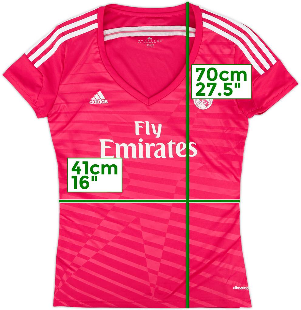 2014-15 Real Madrid Away Shirt - 8/10 - (Women's L)