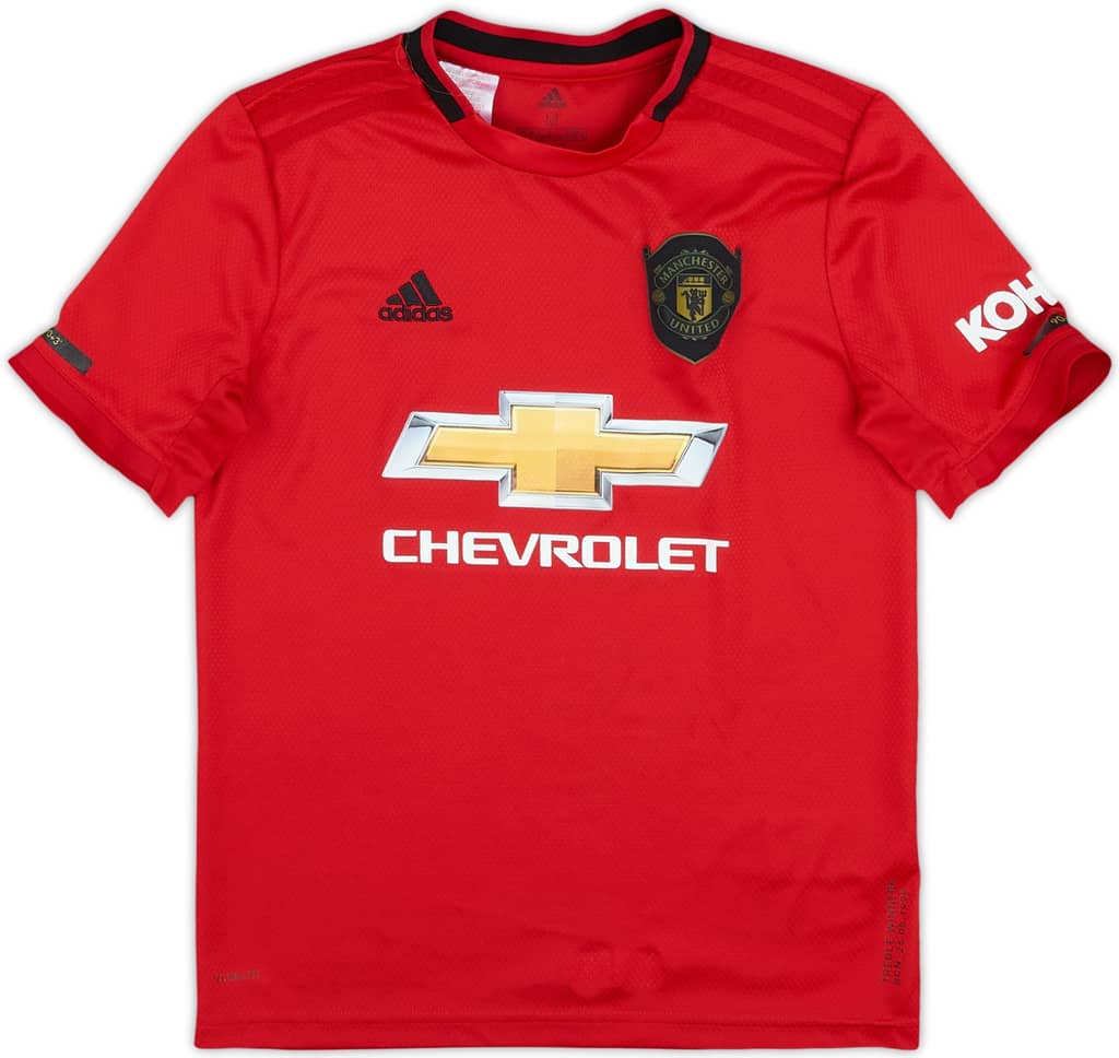 2019-20 Manchester United Home Shirt - 6/10 - (M.Boys)