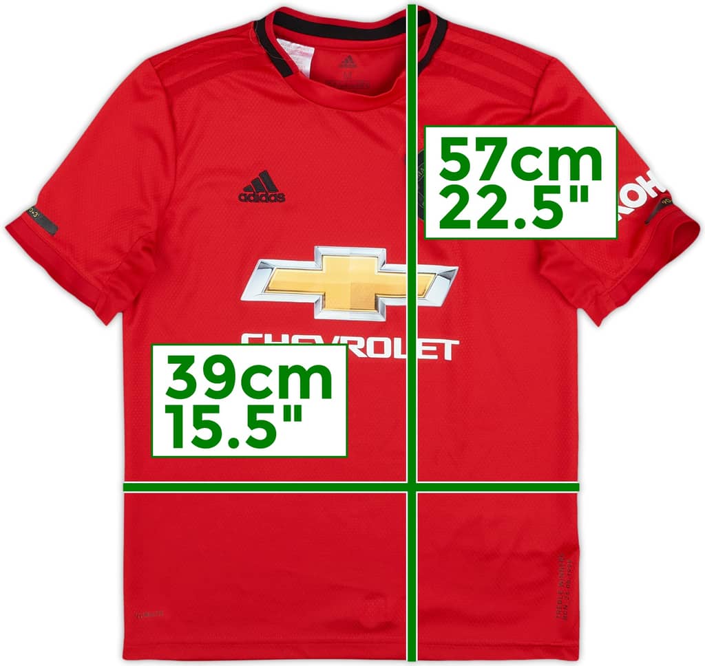 2019-20 Manchester United Home Shirt - 6/10 - (M.Boys)