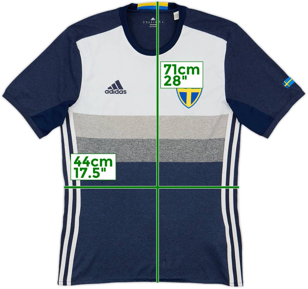 2016-17 Sweden Away Shirt - 8/10 - (XS)
