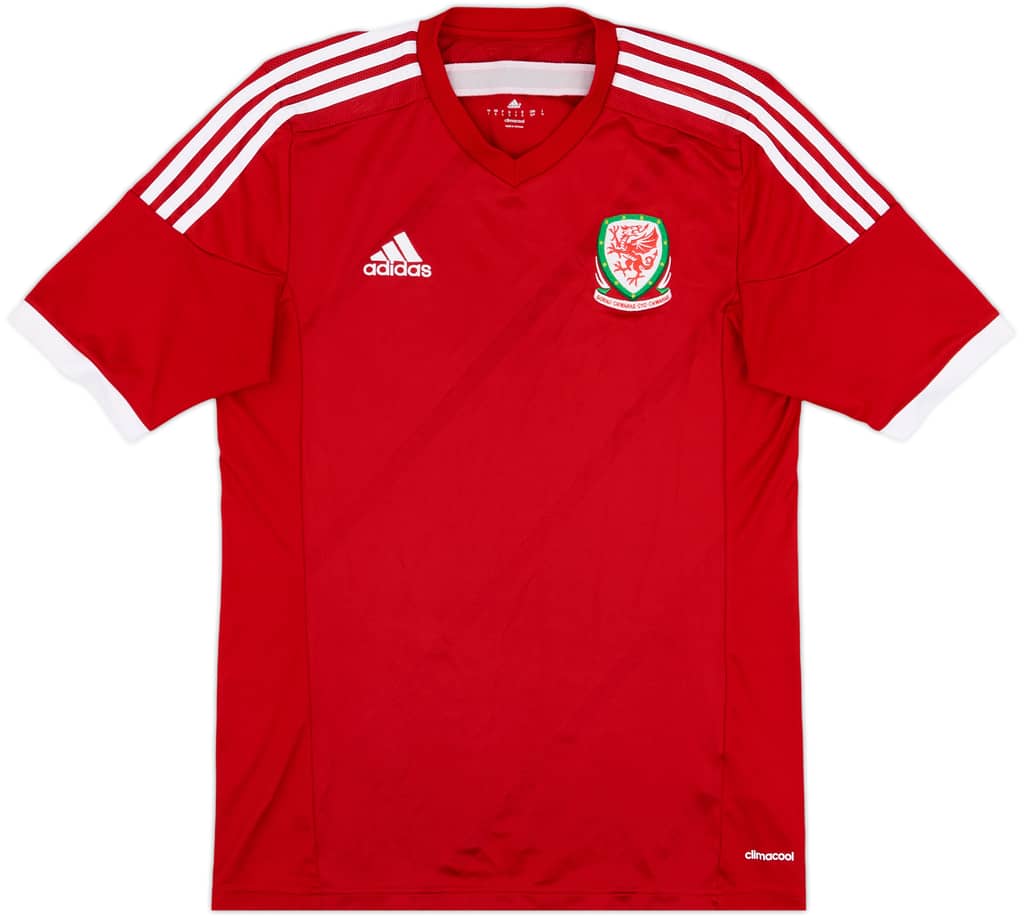 2013-15 Wales Home Shirt - 9/10 - (S)