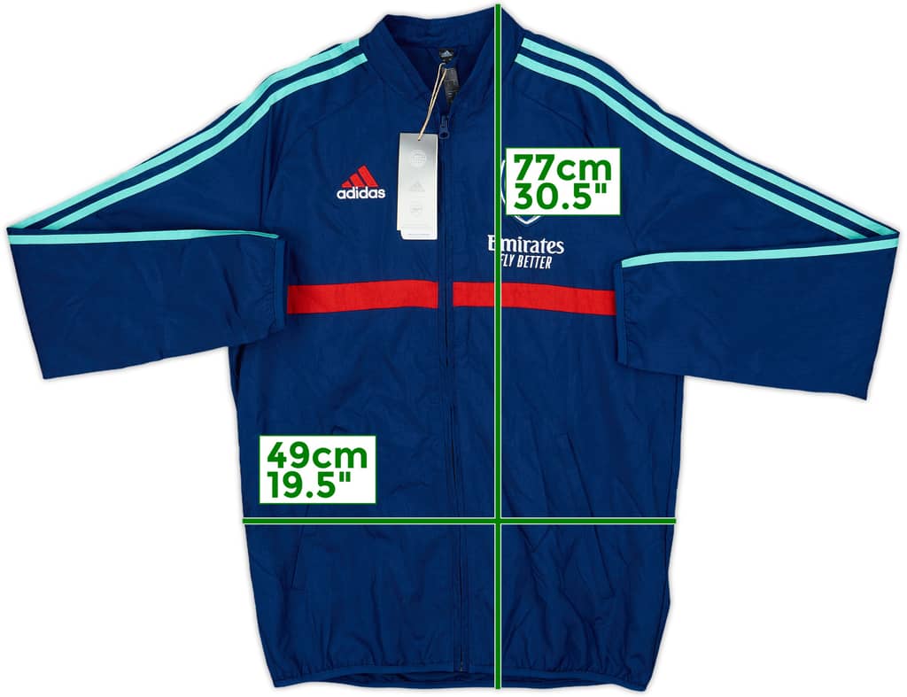 2021-22 Arsenal adidas Track Jacket (S)