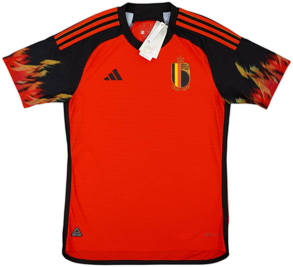 2022-23 Belgium Authentic Home Shirt (M)