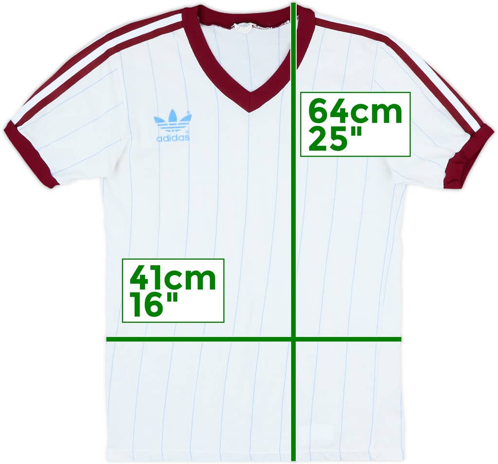 1983-85 West Ham Away Shirt - 10/10 - (S)