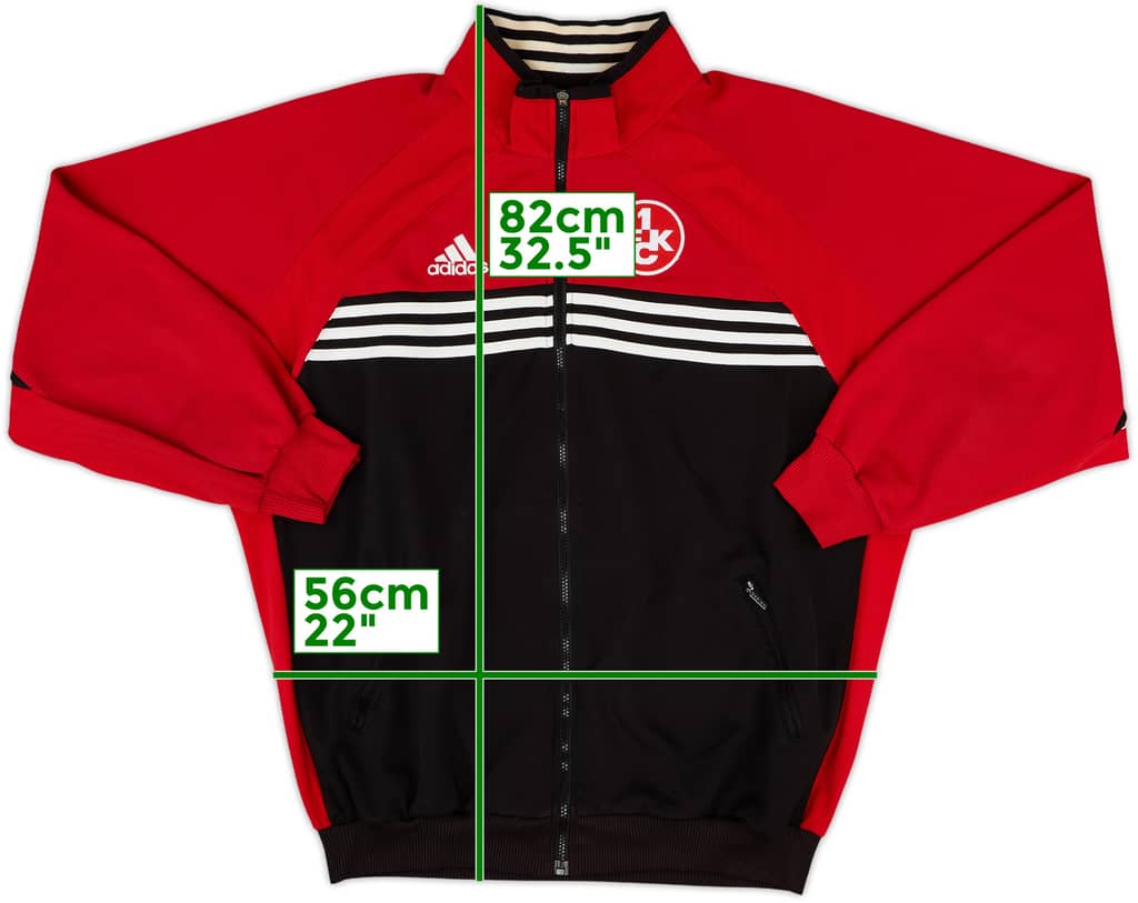 1998-99 Kaiserslautern adidas Track Jacket - 8/10 - (XL/XXL)
