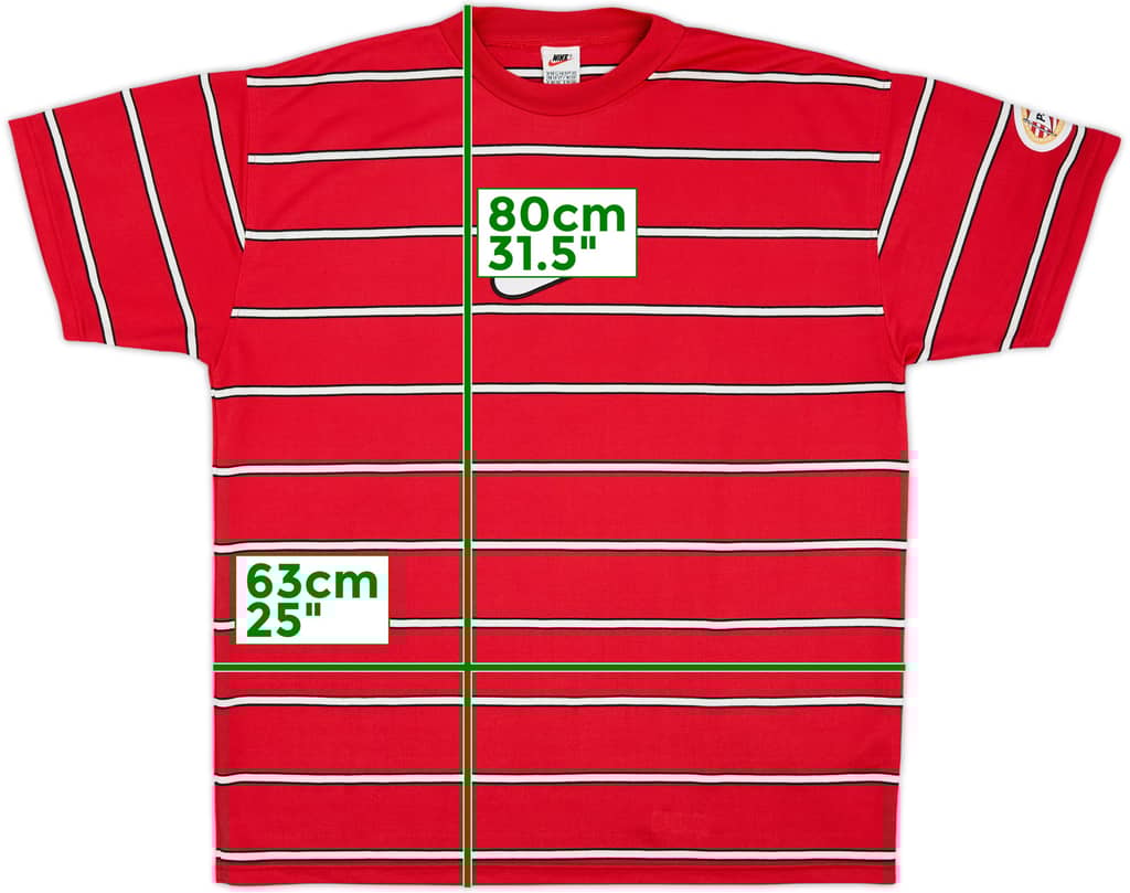 1997-98 PSV Nike Training/Leisure Shirt - 9/10 - (XL)