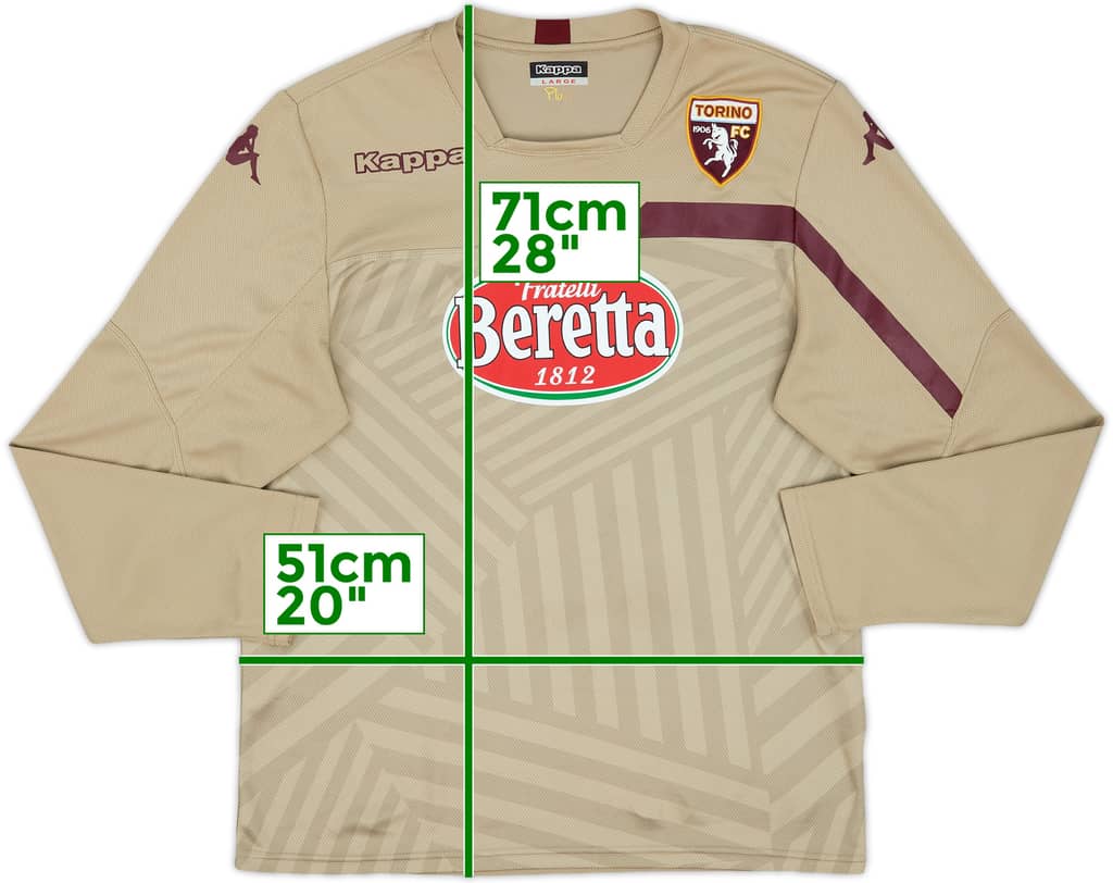 2013-14 Torino Kappa Training L/S Shirt - 9/10 - (L)