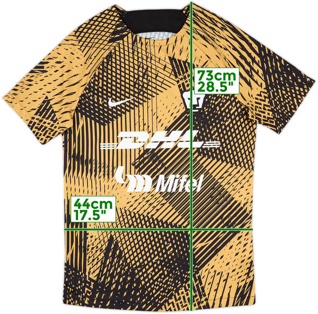 2023-24 UNAM Pumas Nike Training Shirt - 10/10 - (S)