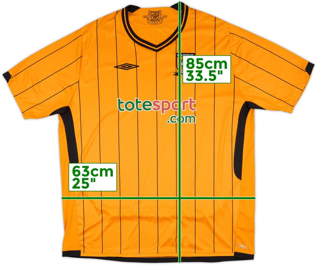 2009-10 Hull City Home Shirt - 8/10 - (XL)
