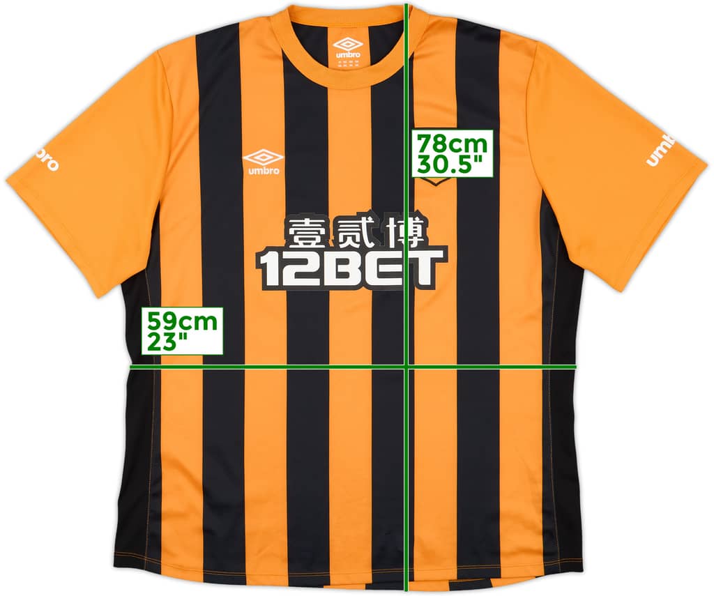 2014-15 Hull City Home Shirt - 8/10 - (XXL)