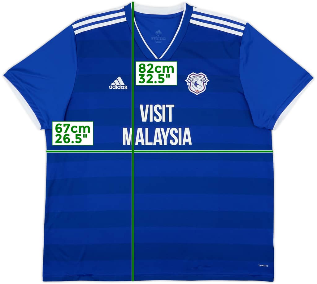 2018-19 Cardiff Home Shirt - 8/10 - (XXL)