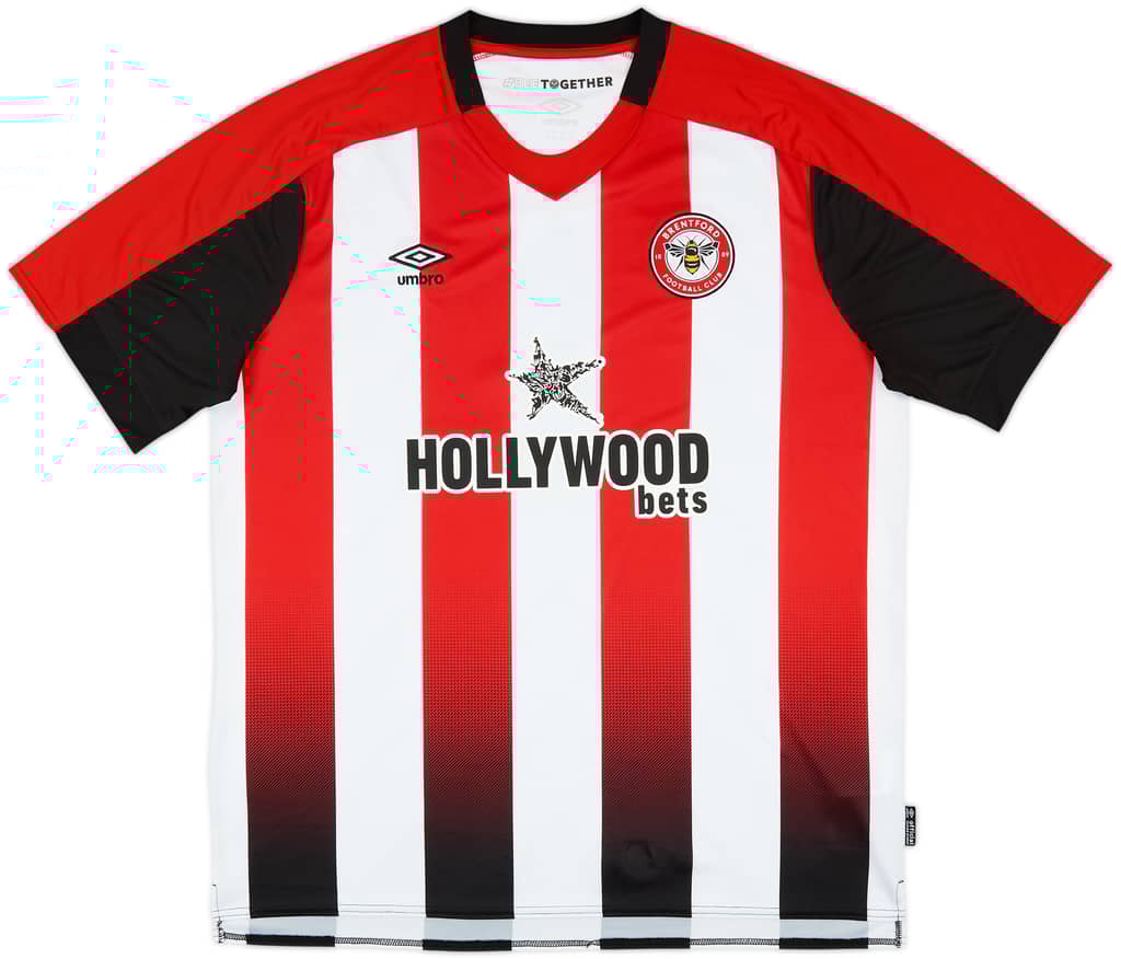 2023-25 Brentford Home Shirt - 9/10 - (XXL)