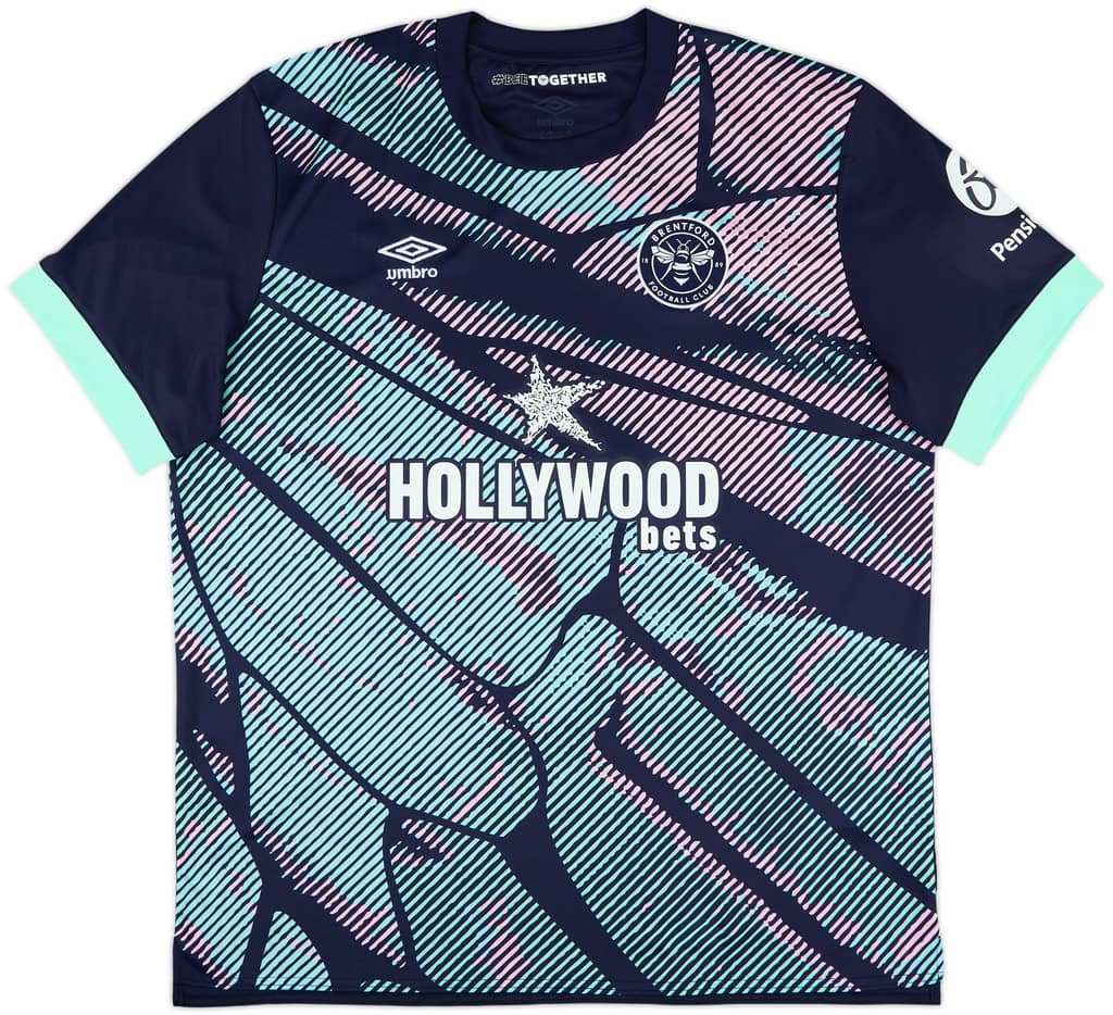 2023-24 Brentford Third Shirt - 10/10 - (XXL)