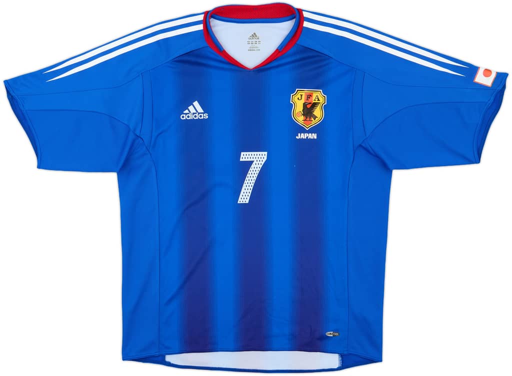 2004-06 Japan Home Shirt Nakata #7
