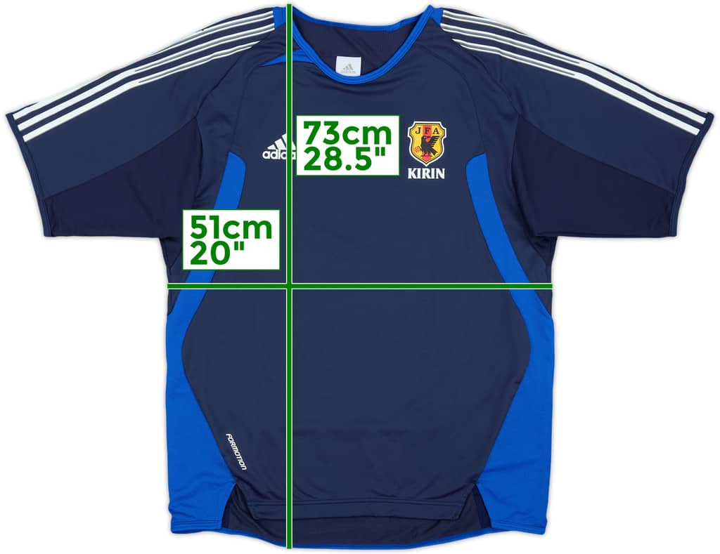 2004-05 Japan Player Issue adidas Training Shirt - 7/10 - (M)