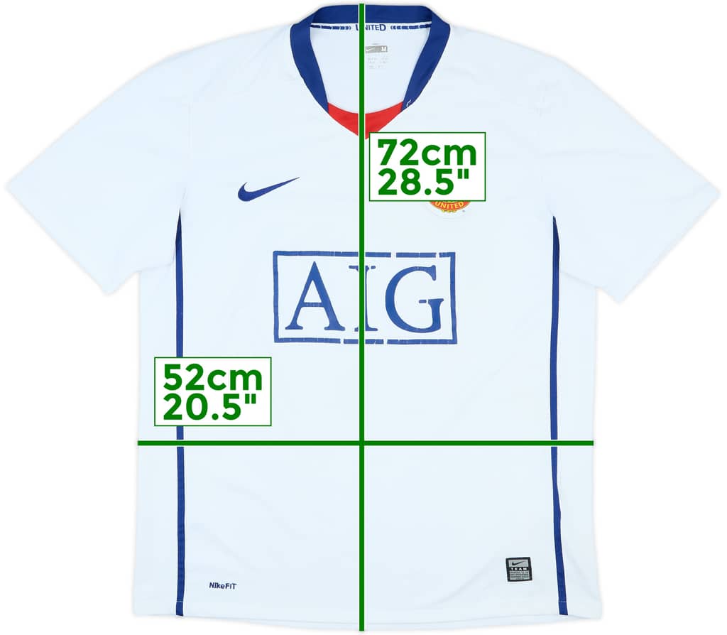 2008-10 Manchester United Away Shirt - 5/10 - (M)