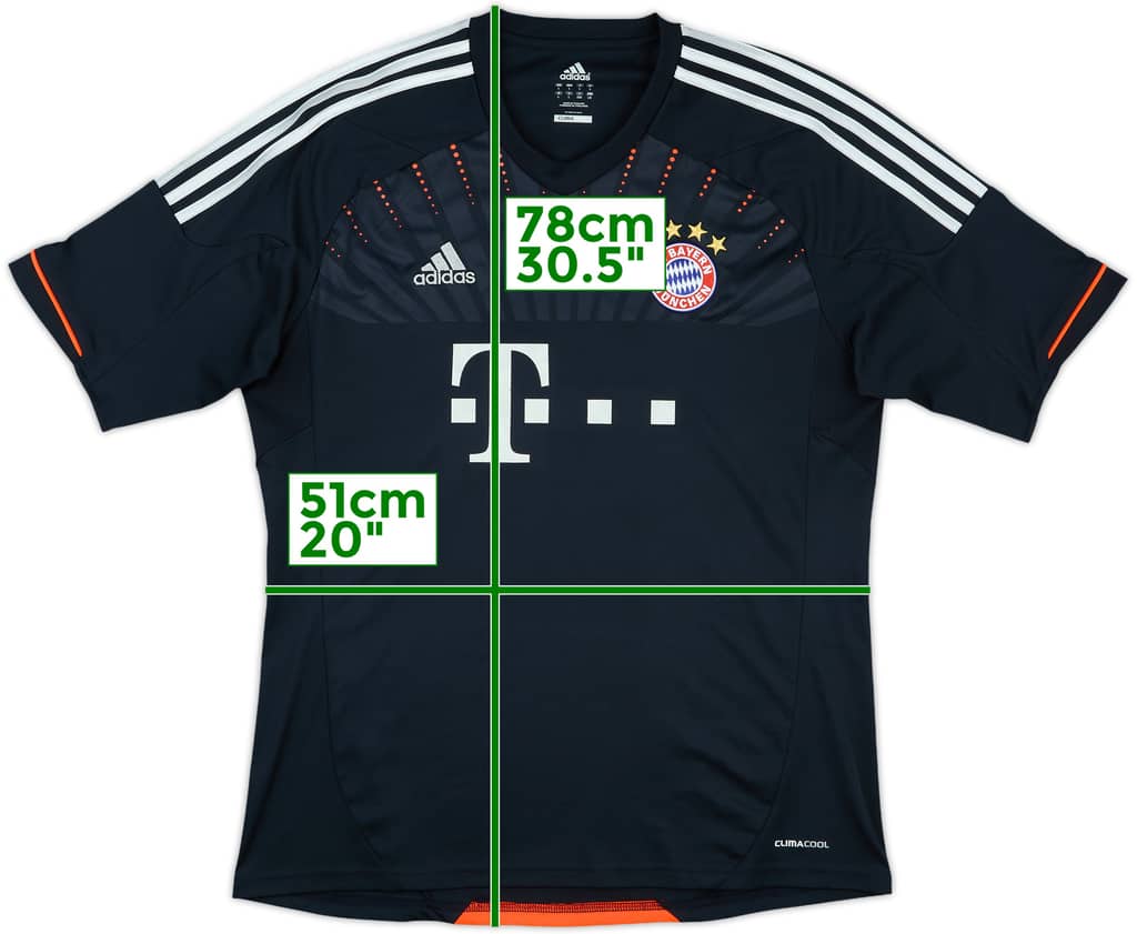 2012-13 Bayern Munich Third Shirt - 8/10 - (L)