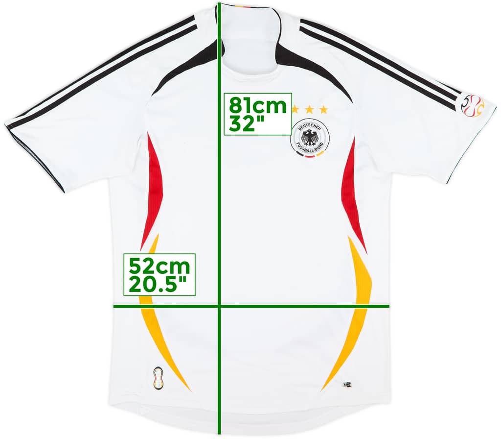 2005-07 Germany Home Shirt - 5/10 - (L)