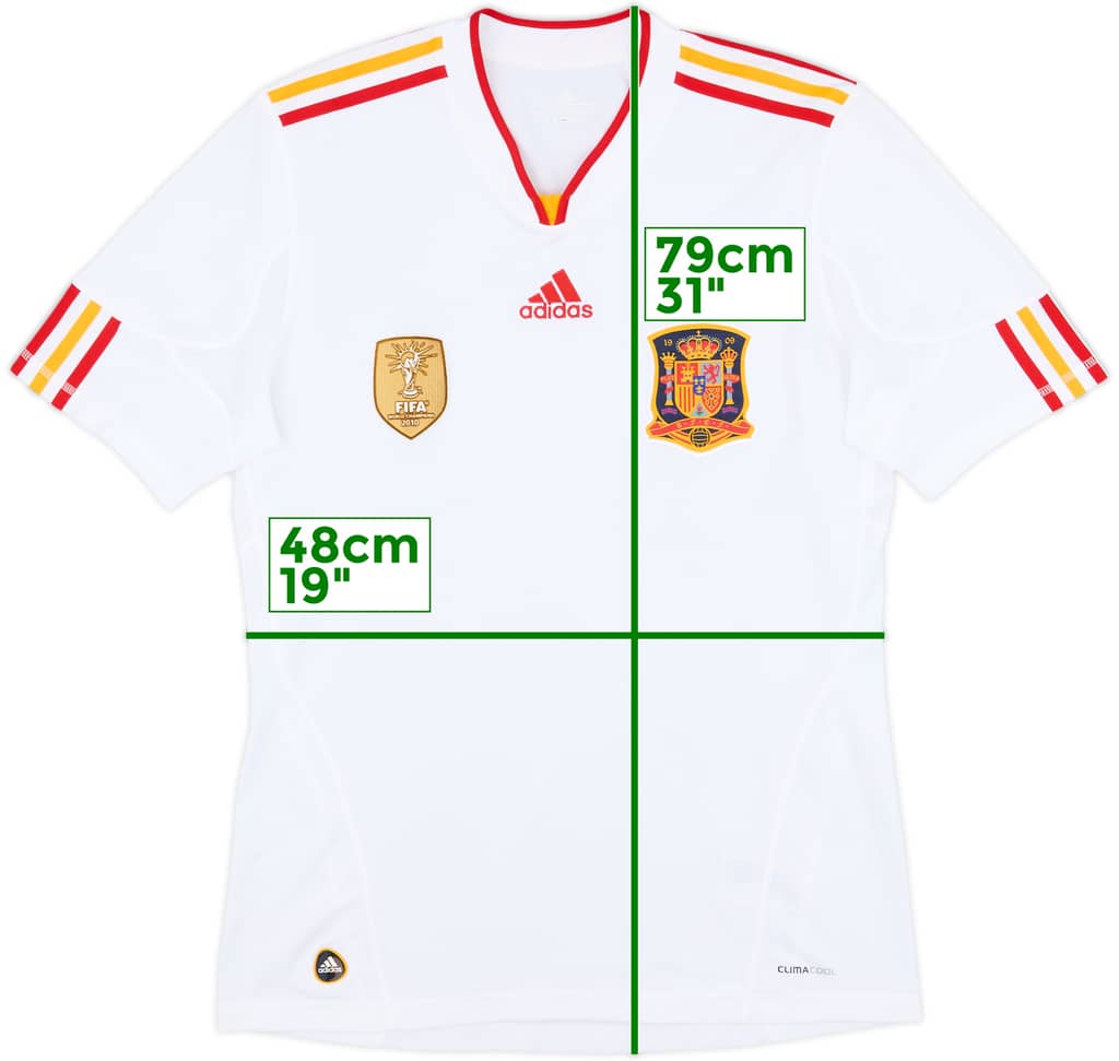 2011 Spain Away Shirt - 7/10 - (M)