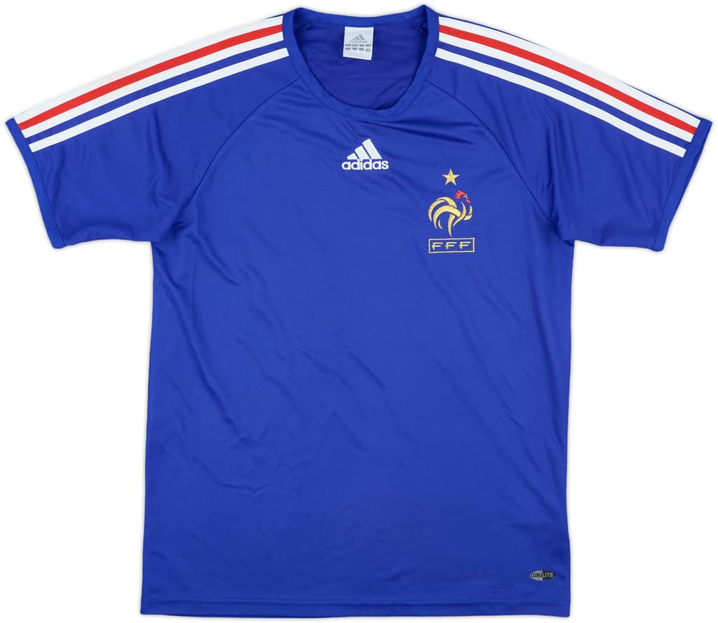 2007-08 France Basic Home Shirt - 9/10 - (S)