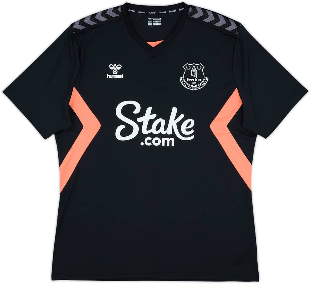 2020-21 Everton Hummel Training Shirt - 9/10 - (XXL)