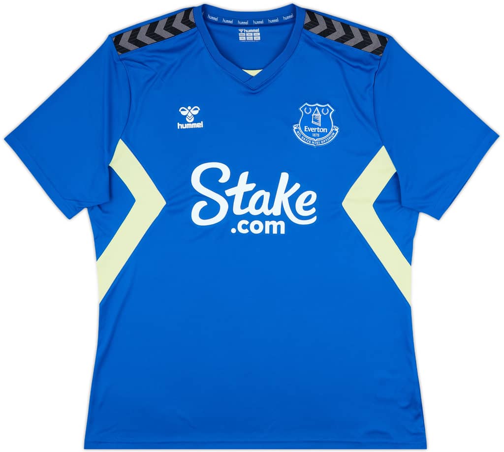 2023-24 Everton Hummel Training Shirt - 9/10 - (XXL)