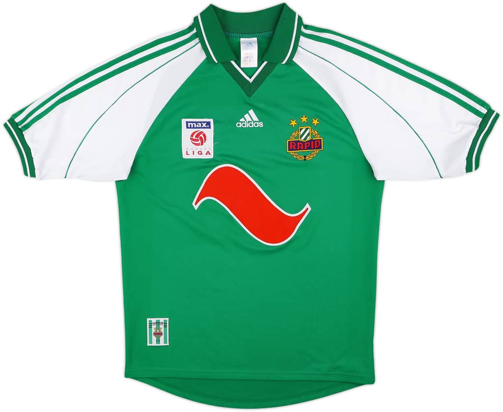 2000-01 Rapid Vienna Home Shirt - 9/10 - (S)